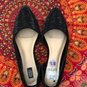 Jones sparkly slip on flats 8.5